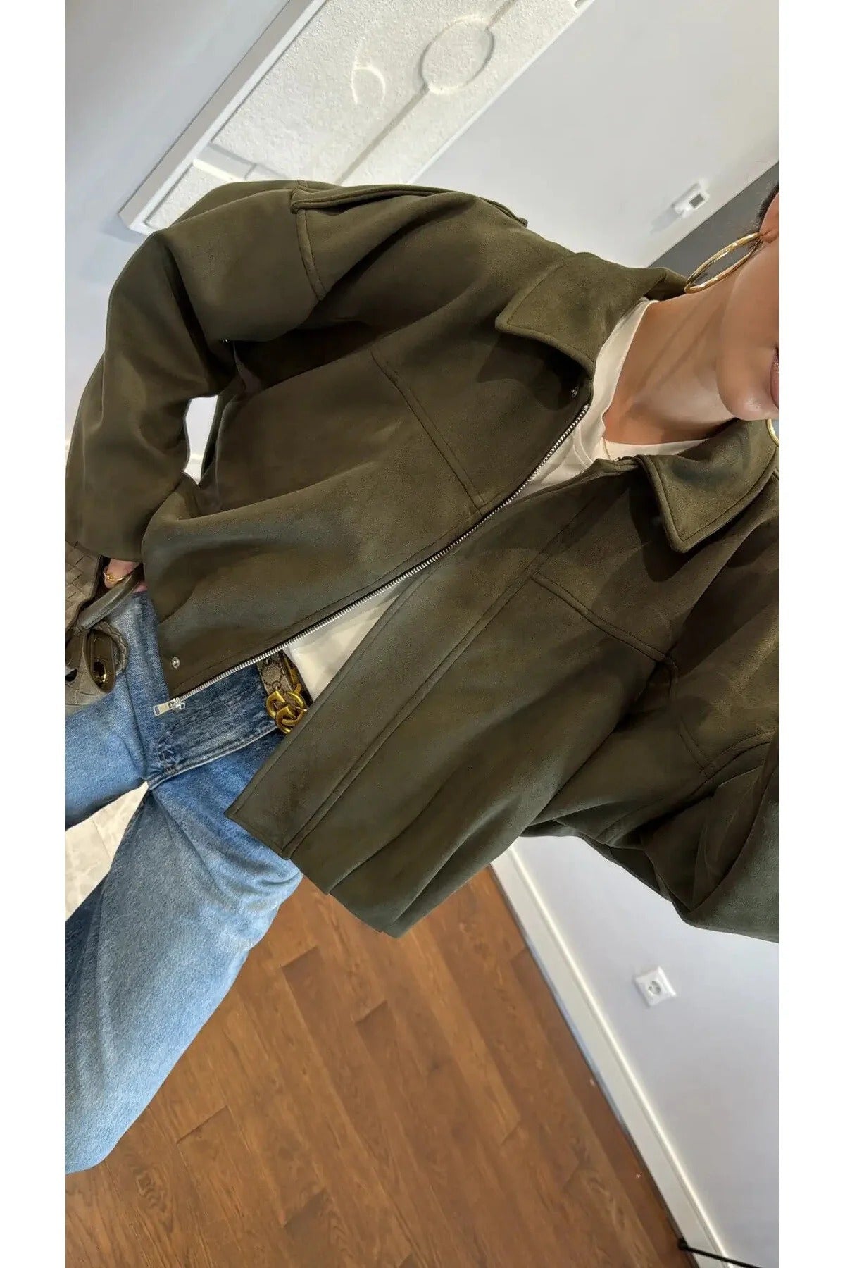 Téli kabát – khaki – khaki