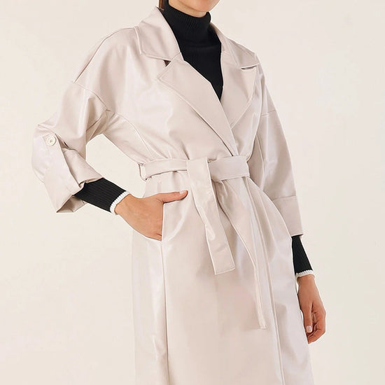 Női modest trencskó – krém – krém