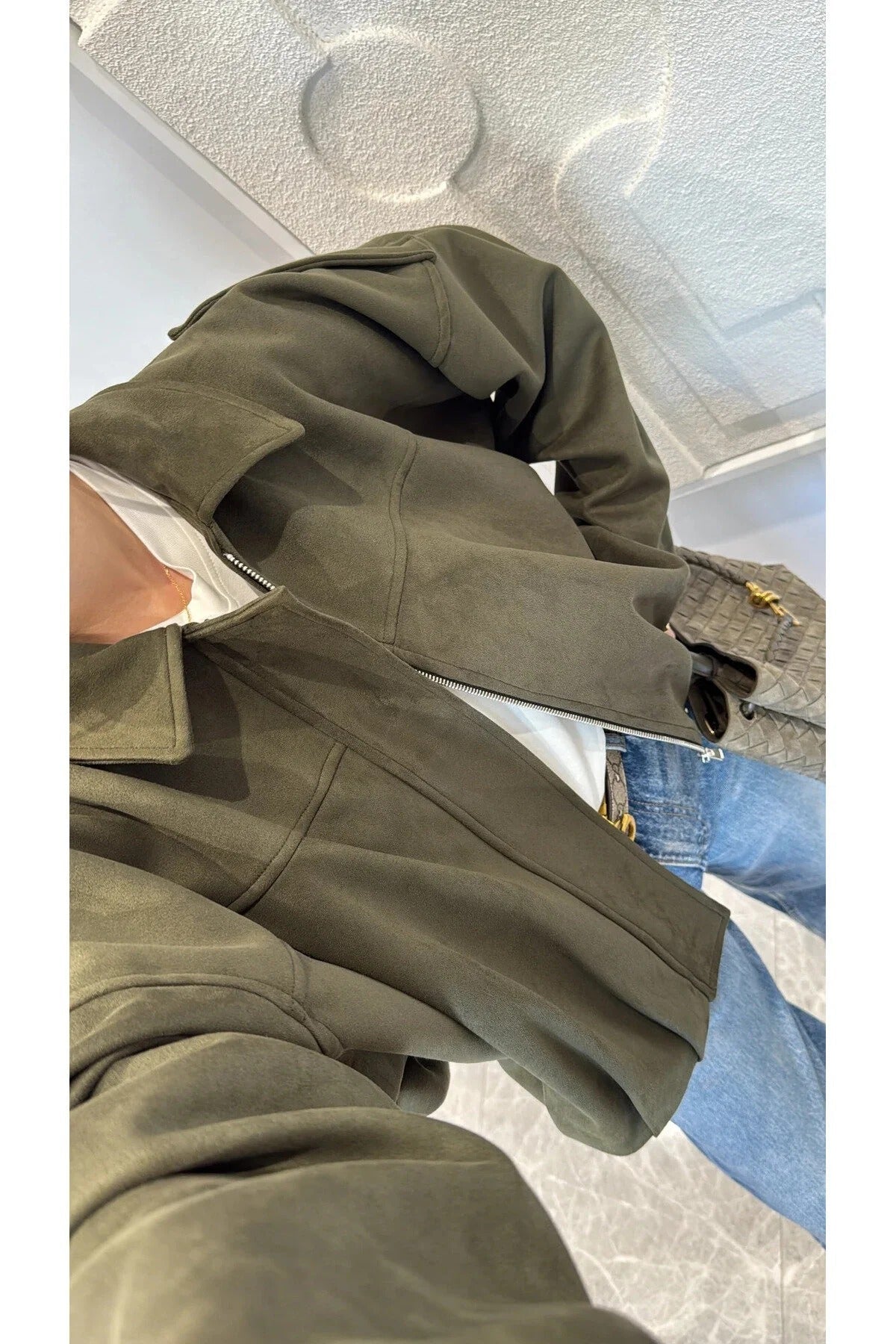 Téli kabát – khaki – khaki