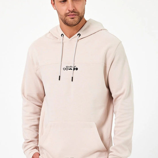 Férfi sweatshirt – barna – barna