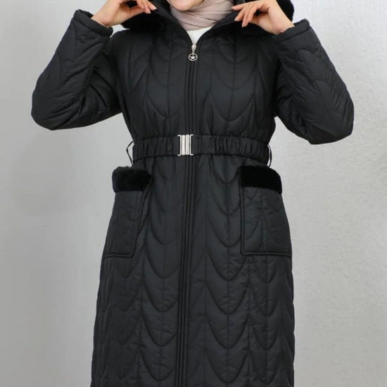 Női modest dzseki – fekete – fekete