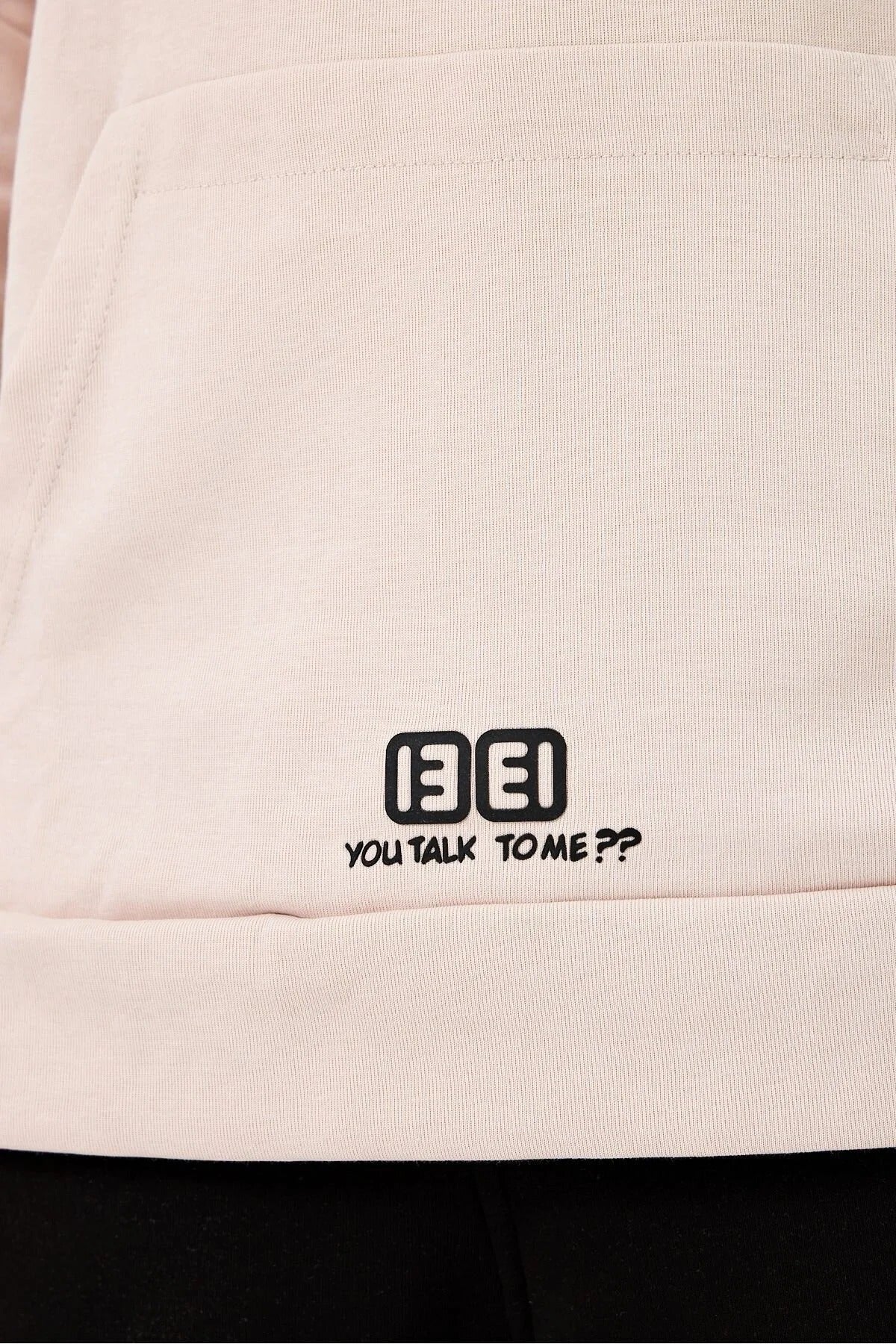 Férfi sweatshirt – barna – barna