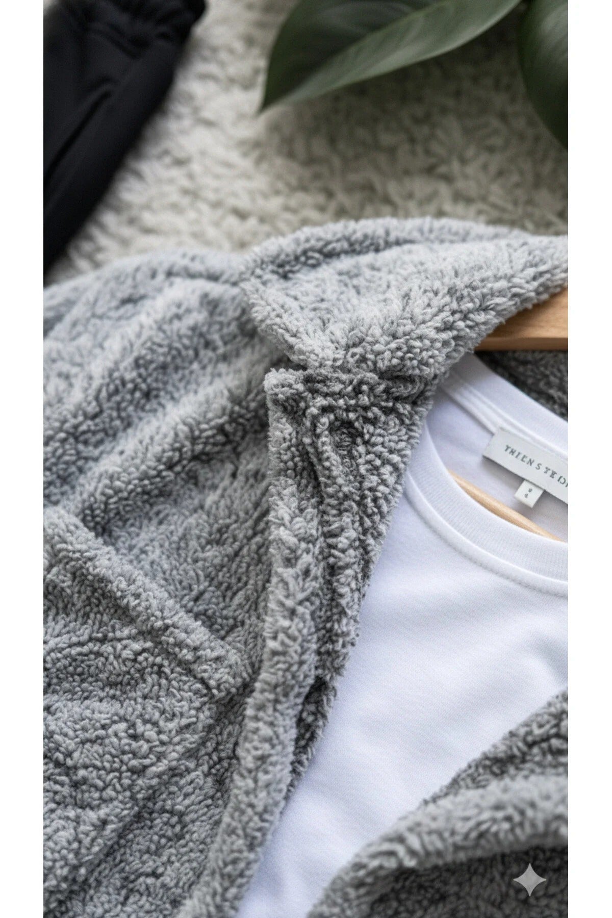 Kétrészes szett – szürke – zöld szürke