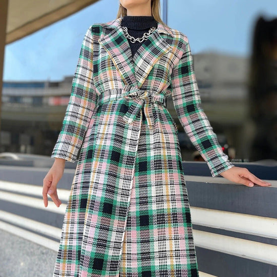 Női modest trencskó – zöld – zöld