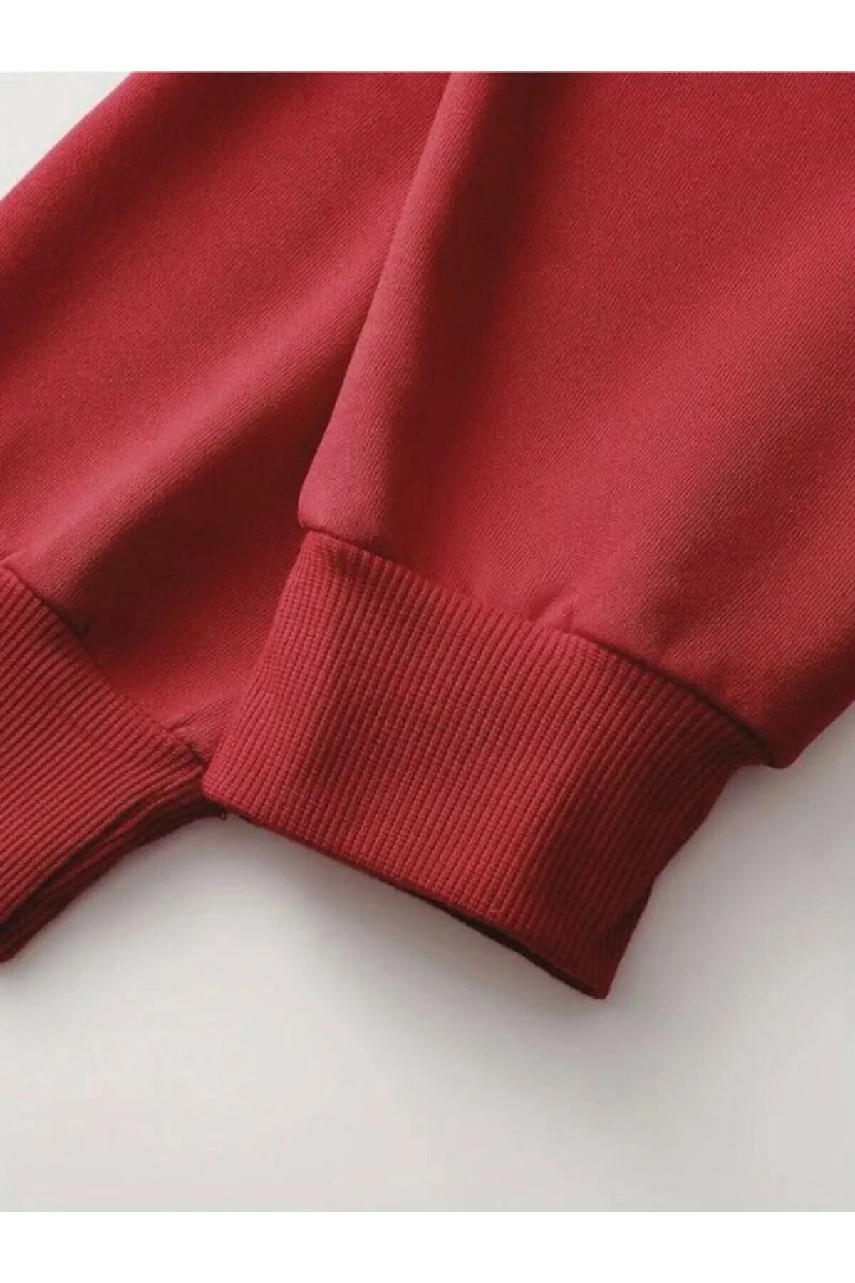 Férfi sweatshirt – bordó – bordó