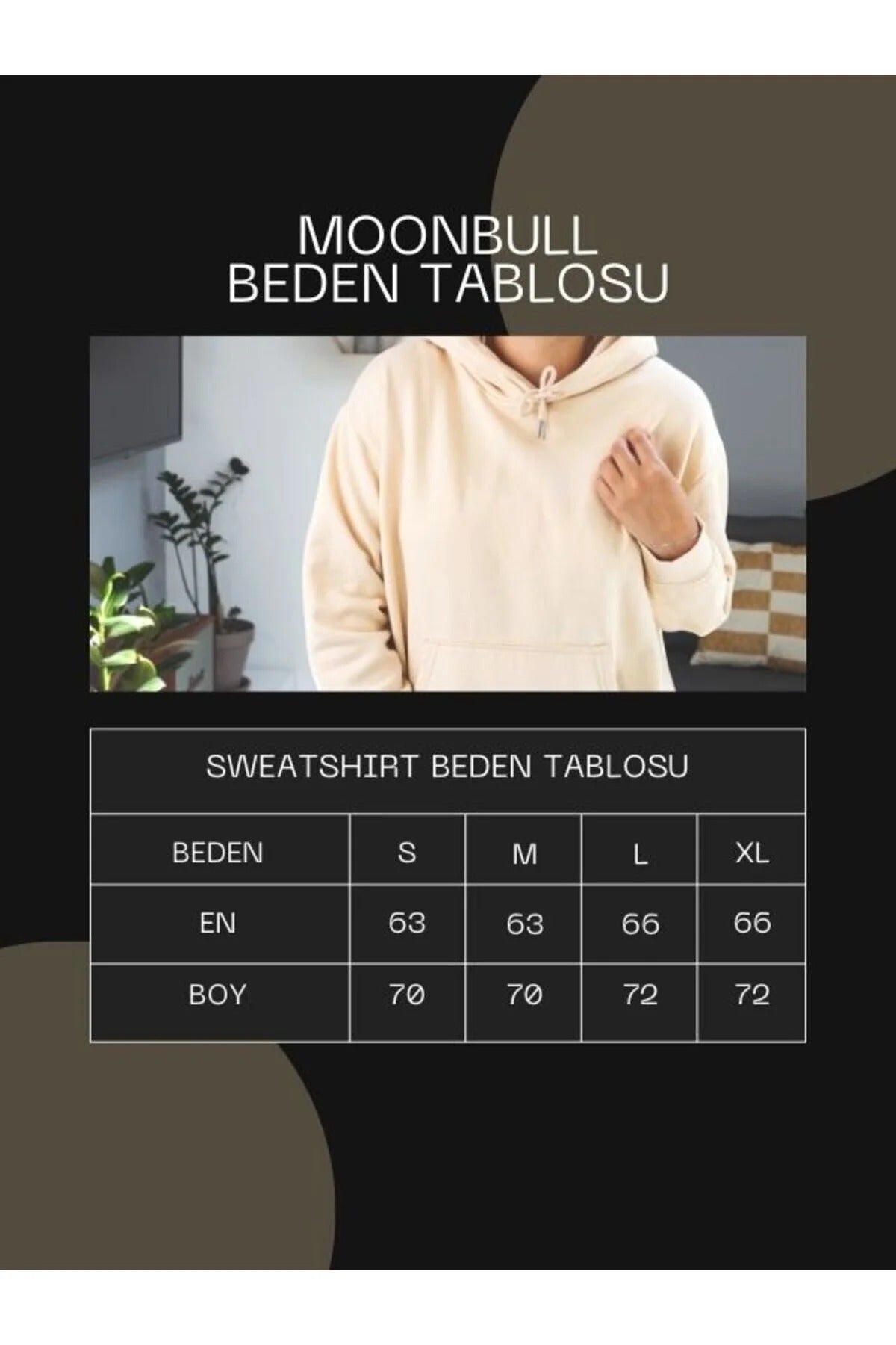 Férfi sweatshirt – fekete – fekete