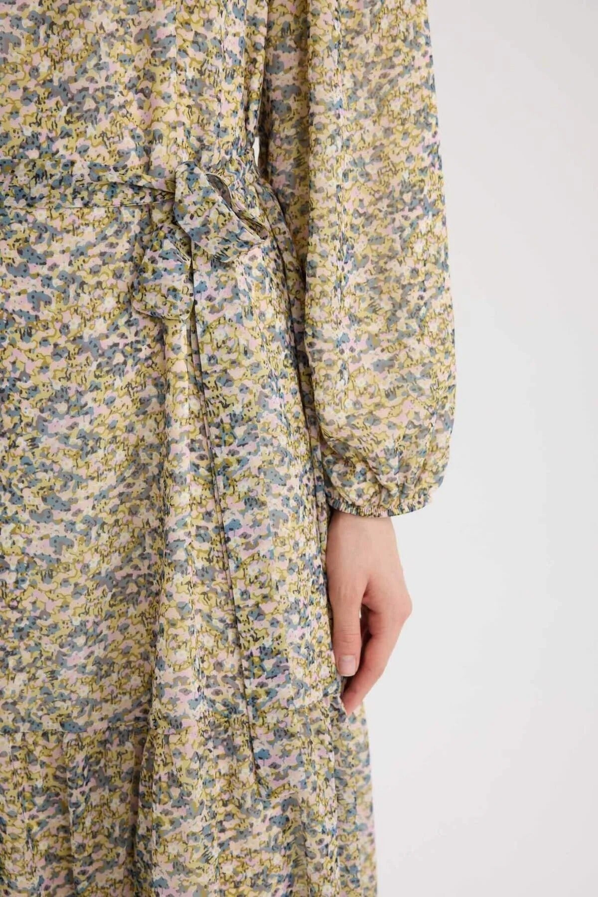 Női modest ruha – zöld