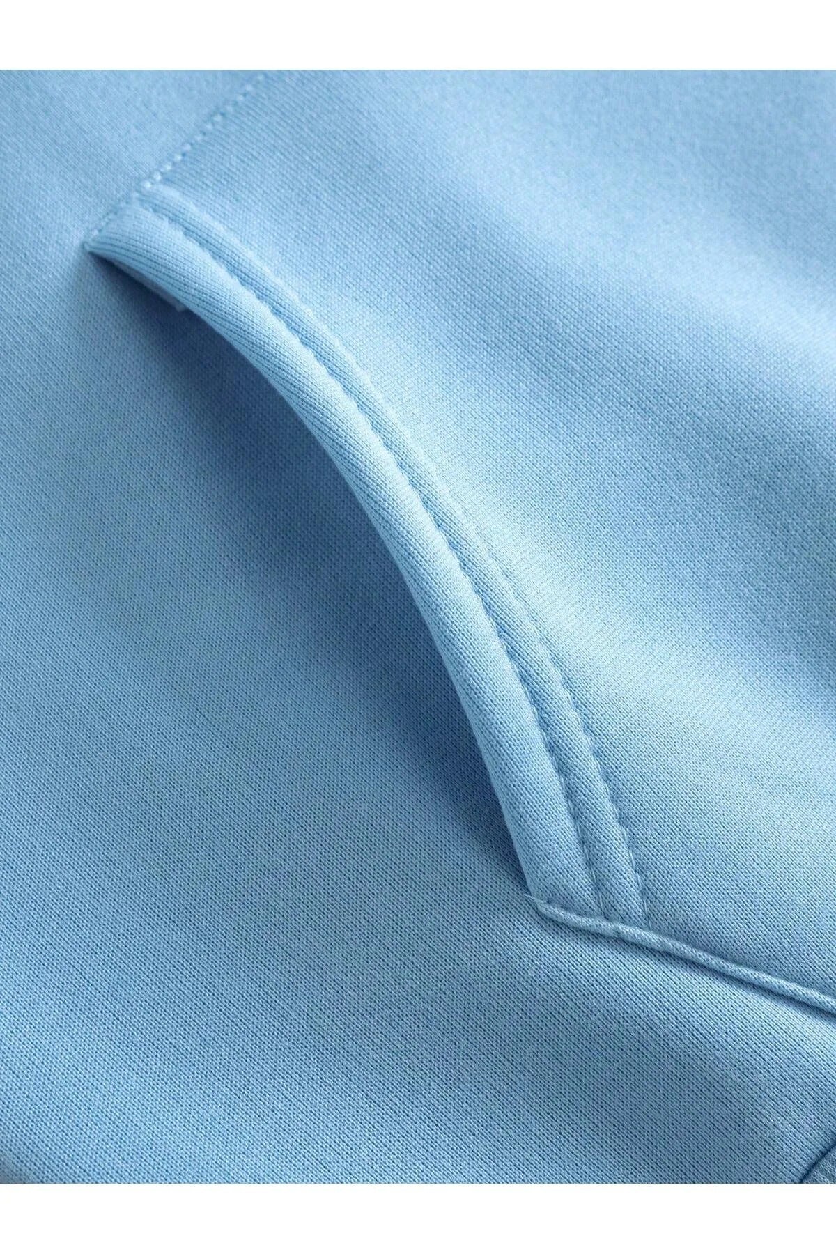 Férfi sweatshirt – kék – kék