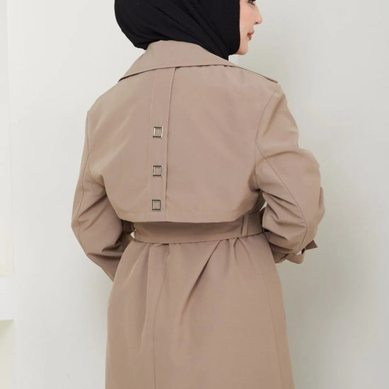 Női modest trencskó – bézs – bézs