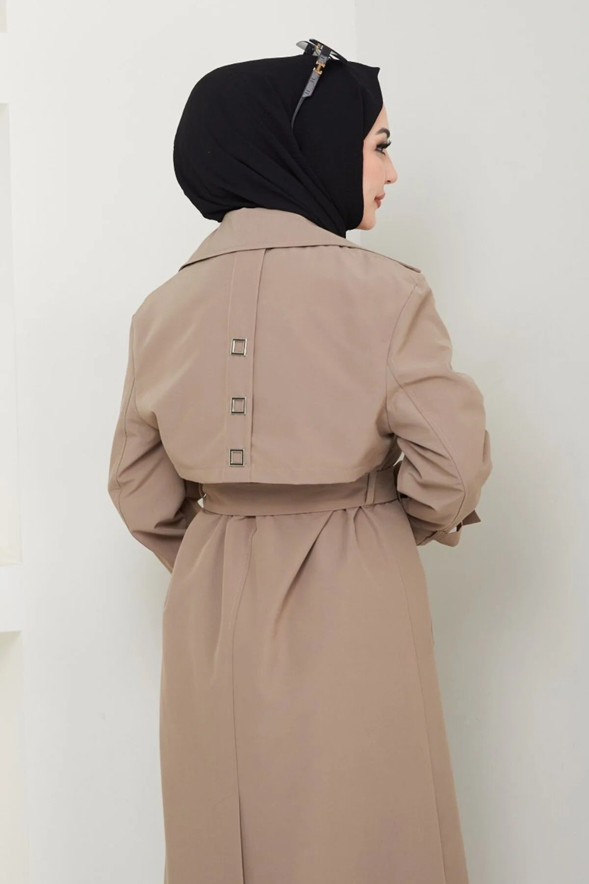 Női modest trencskó – bézs – bézs