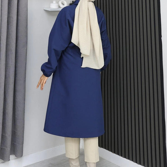 Női modest trencskó – indigó – indigó