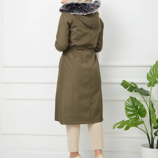 Női modest dzseki – khaki – khaki