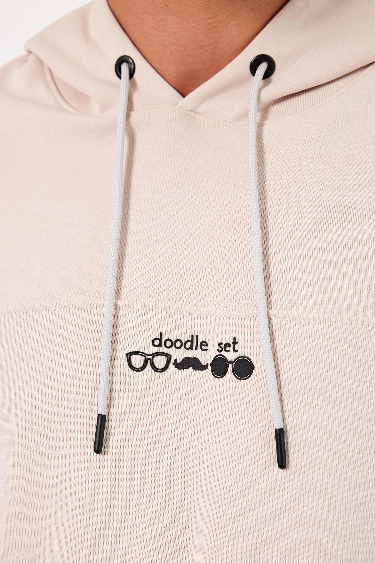Férfi sweatshirt – barna – barna