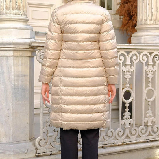 Női modest dzseki – bézs – bézs