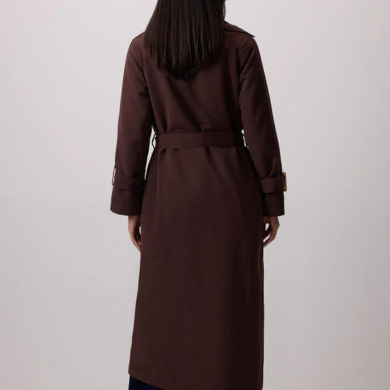 Női modest trencskó – barna – barna