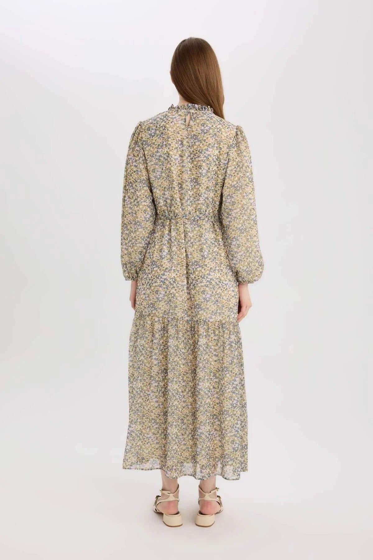 Női modest ruha – zöld