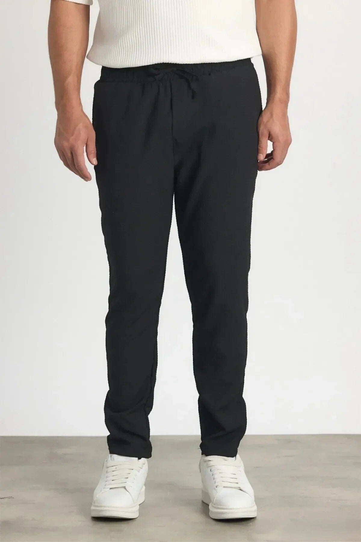 Férfi kétrészes szett – fekete – fekete