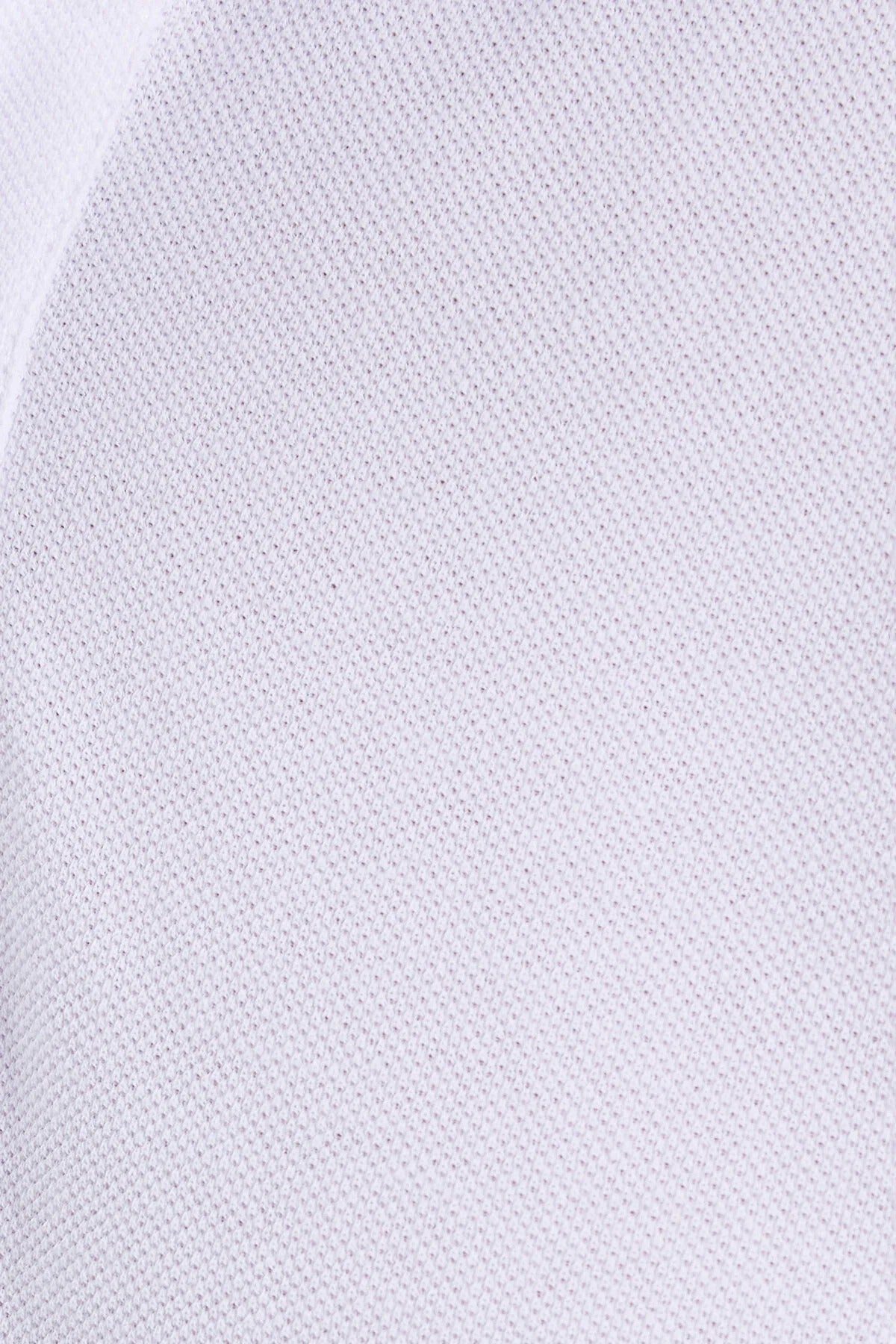 Férfi galléros póló – fehér – fehér