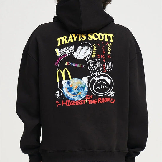 Sweatshirt – fekete – fekete