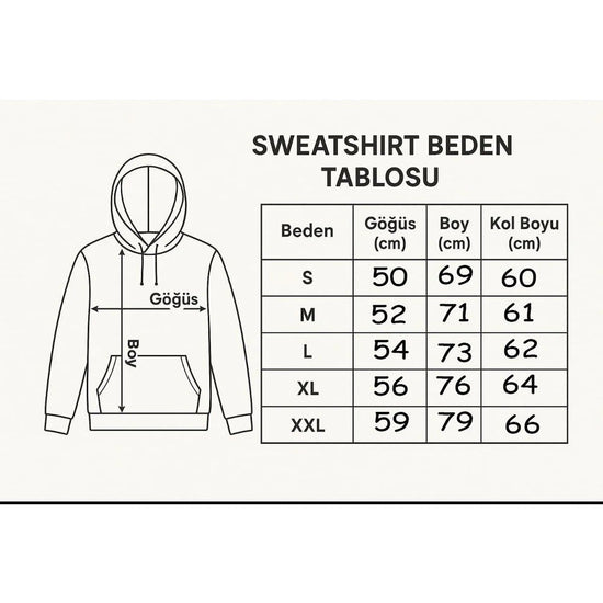 Sweatshirt – fekete – fekete