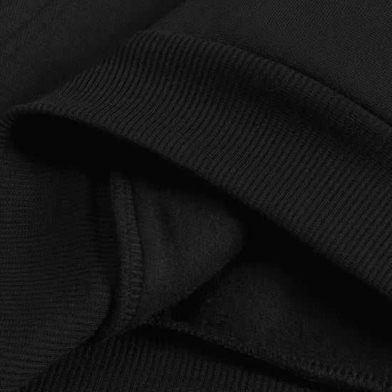 Férfi sweatshirt – fekete – fekete