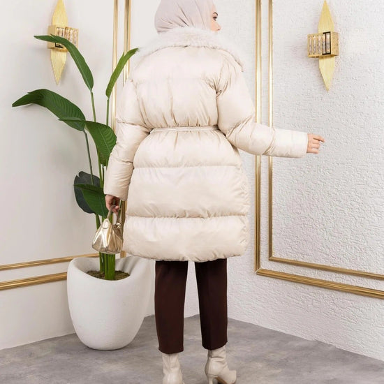 Női modest dzseki – fehér – fehér