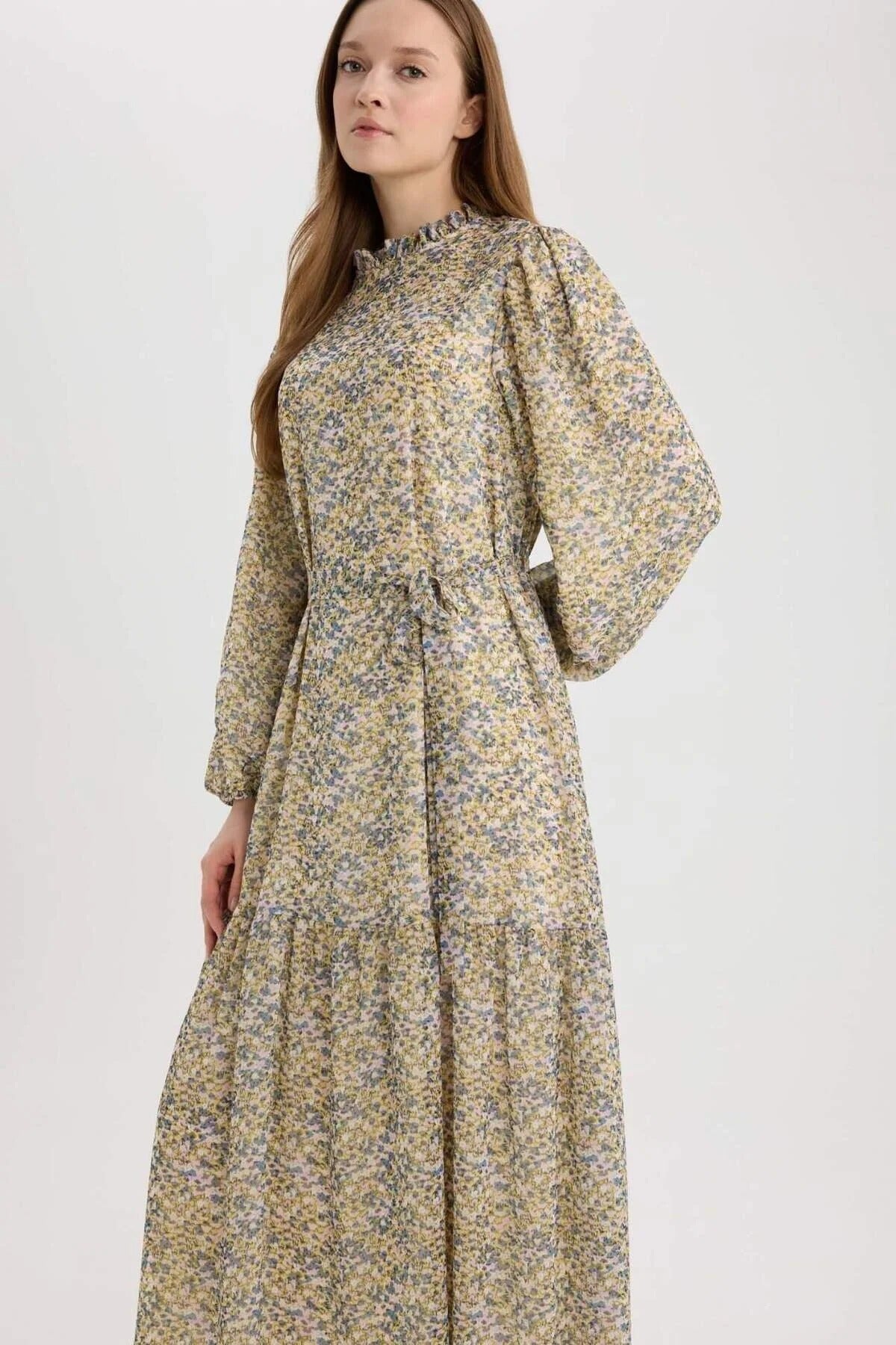 Női modest ruha – zöld