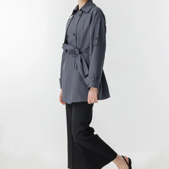 Női modest trencskó – antracit – antracit antracit