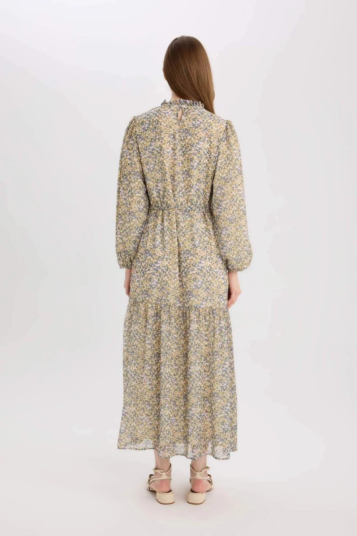 Női modest ruha – zöld