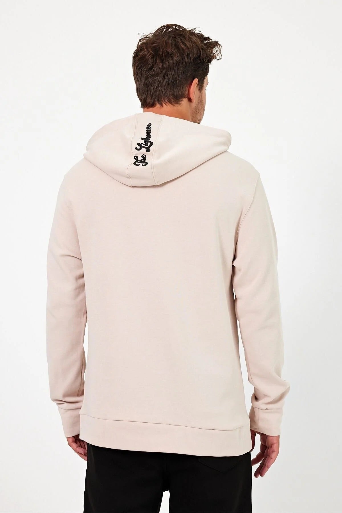 Férfi sweatshirt – barna – barna