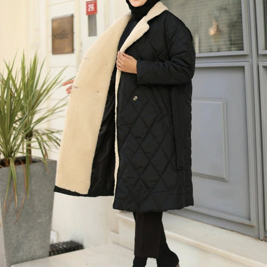 Női modest dzseki – fekete – fekete