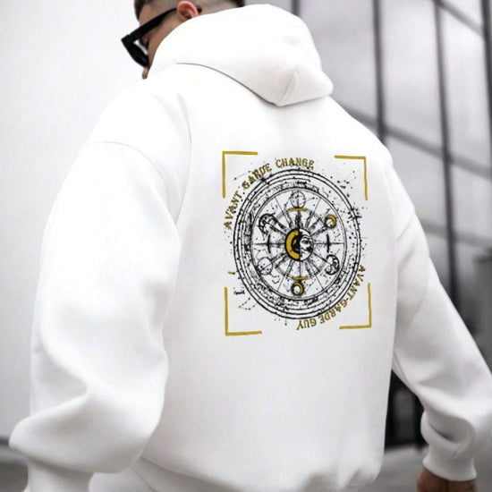 Férfi sweatshirt – fekete