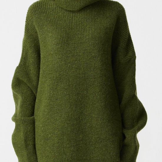 Pulóver – khaki