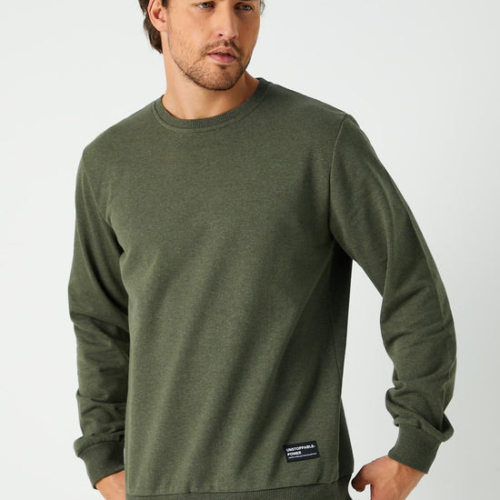 Férfi sweatshirt – antracit