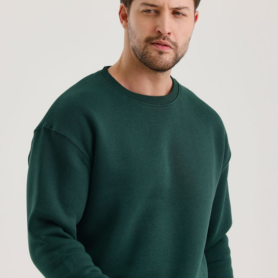 Férfi sweatshirt – zöld