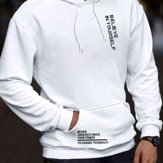 Férfi sweatshirt – fekete