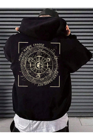 Férfi sweatshirt – fekete