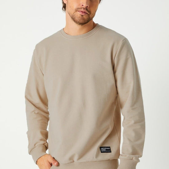 Férfi sweatshirt – khaki