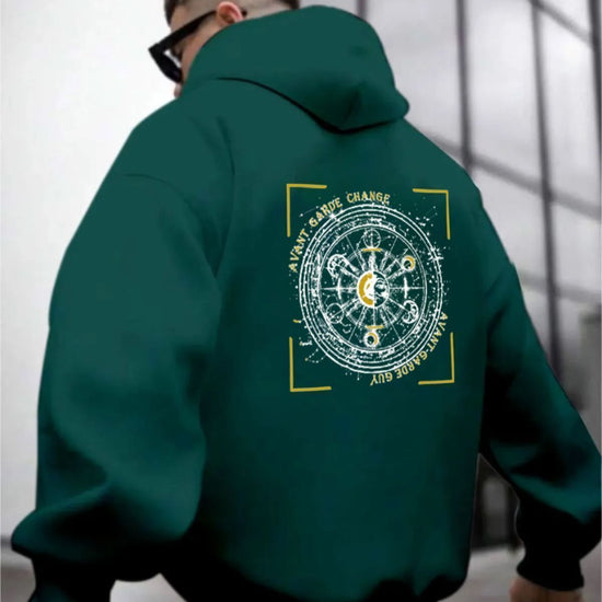 Férfi sweatshirt – fekete