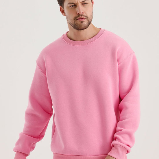 Férfi sweatshirt – halványzöld