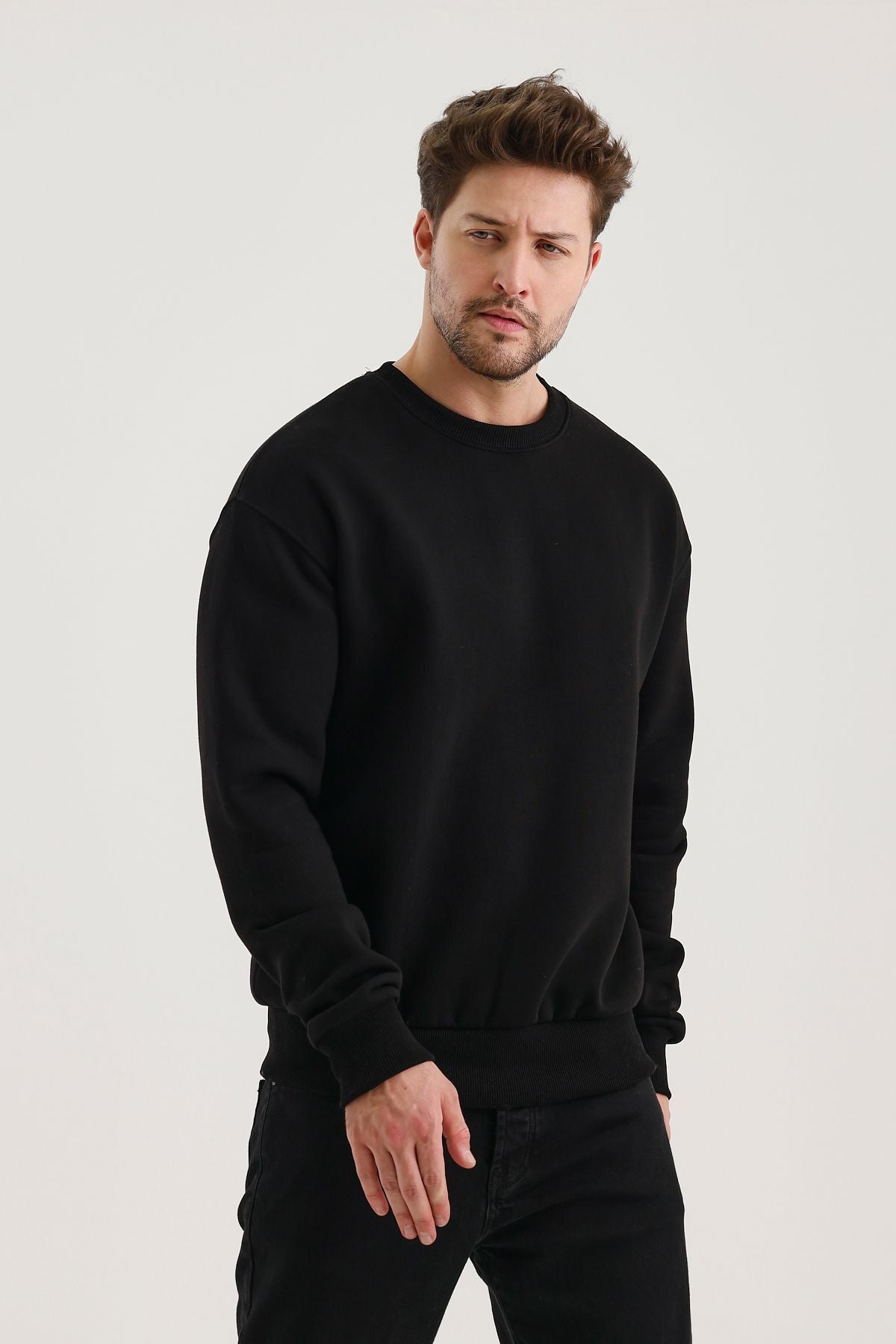 Férfi sweatshirt – zöld