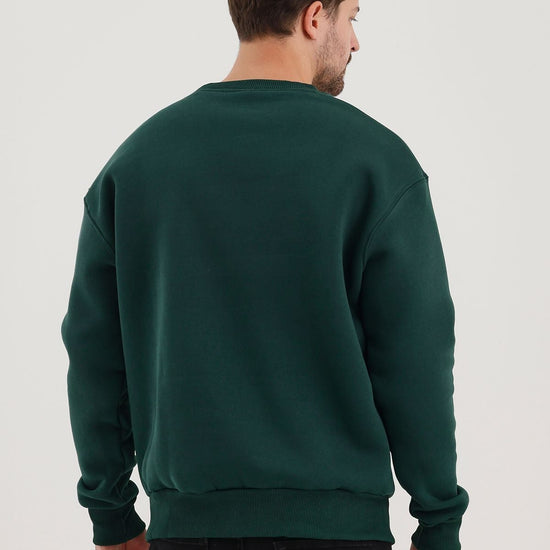 Férfi sweatshirt – zöld