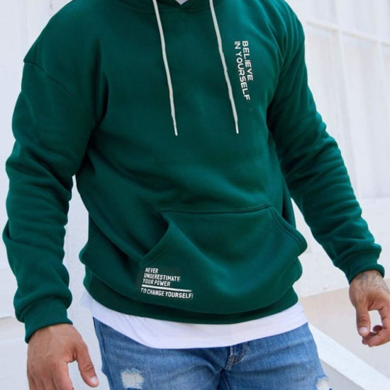 Férfi sweatshirt – fekete