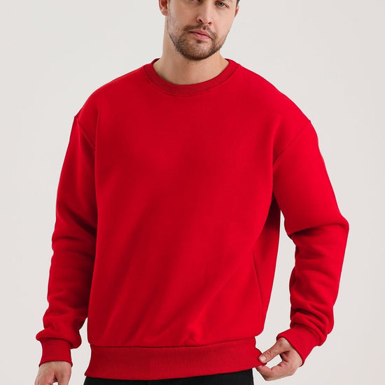 Férfi sweatshirt – fekete