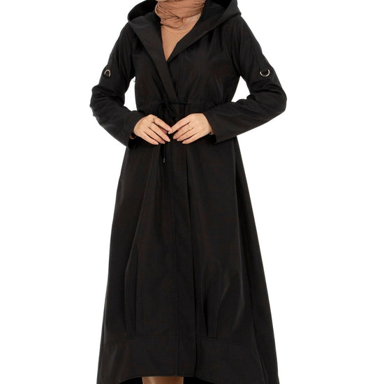 Női modest trencskó – fekete