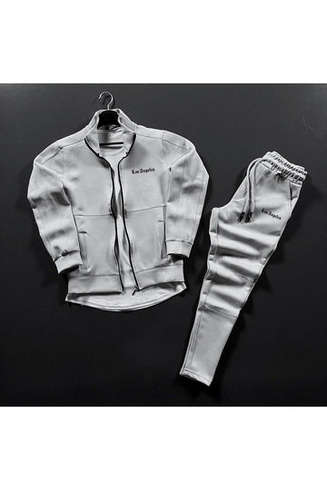 Férfi melegítőszett – szürke