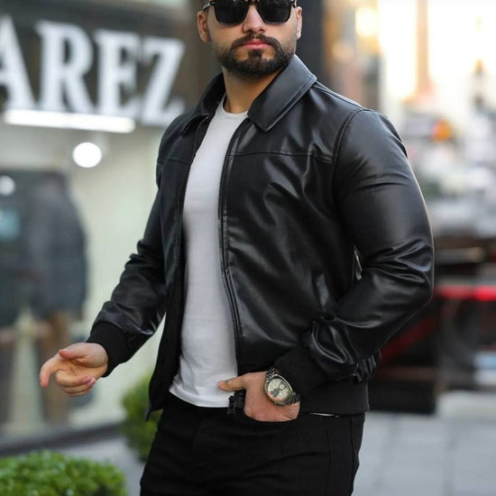 Férfi dzseki – Deri – Deri