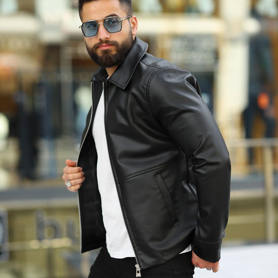 Férfi dzseki – Siyah – Siyah