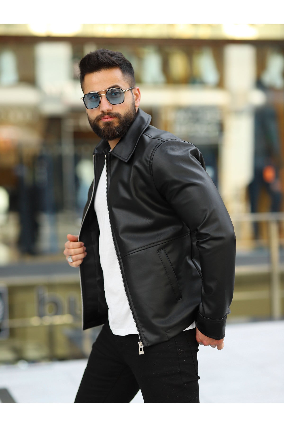 Férfi dzseki – Siyah – Siyah