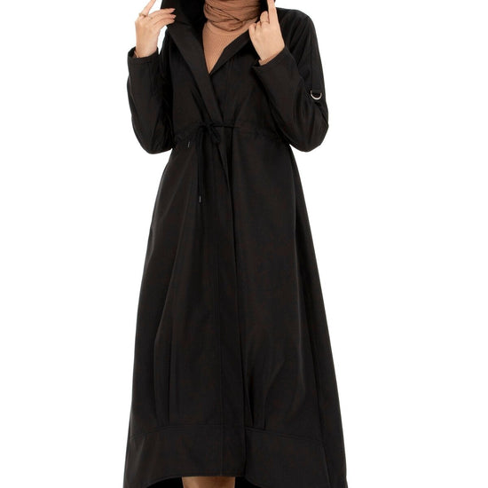 Női modest trencskó – fekete